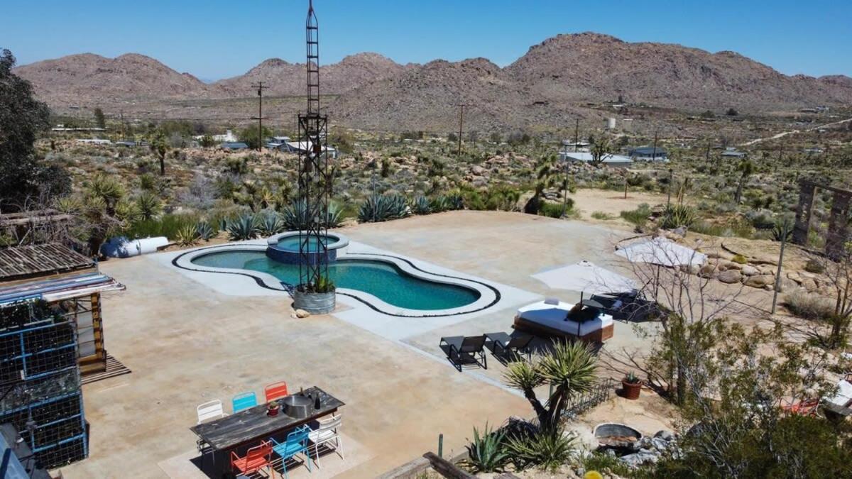 Renovated Lodge - Room 3 With Pool Access Joshua Tree Luaran gambar